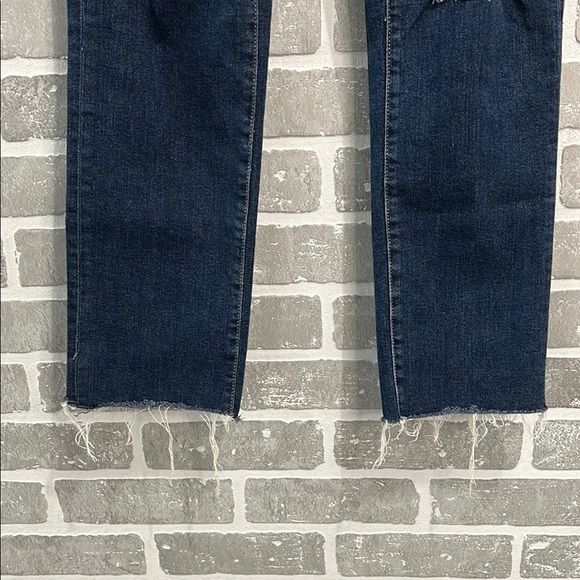 PAIGE Jacqueline Straight Leg Blue Jeans Distressed Womens‎ Size 26 - Picture 4 of 12